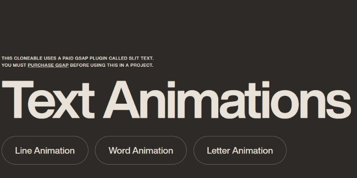 Text Animations