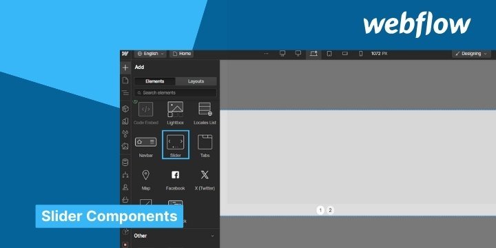 Webflow Sliders